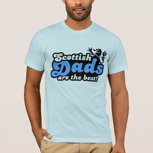 Schotse dads zijn de beste t-shirt (Voorkant)