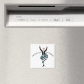 Schotse Danser Highland Fling Magneet (Insitu (Vaatwasser))