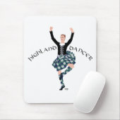 Schotse Danser Highland Fling Muismat (Met muis)
