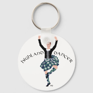 Schotse Danser Highland Fling Sleutelhanger