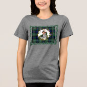 Schotse danseres distel T-shirt (Voorkant)