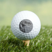 Schotse Deerhound Golfballen (Insitu Shirt)