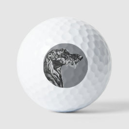 Schotse Deerhound Golfballen
