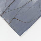 Schotse Deerhound Laat het sneeuwen Kerstmis Fleece Deken (Hoek)