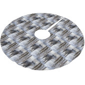 Schotse Deerhound Laat het sneeuwen Kerstmis Kerstboom Rok (Gekanteld)