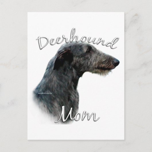 Schotse Deerhound Moeder 2 Briefkaart (Voorkant)