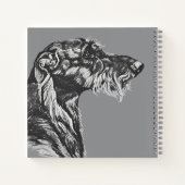 Schotse Deerhound Notitieboek (Achterkant)