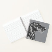 Schotse Deerhound Notitieboek (Binnen)
