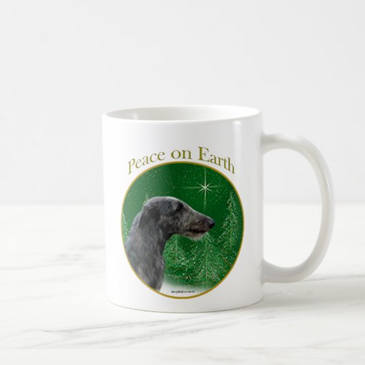 Schotse Deerhound Peace Koffiemok (Rechts)