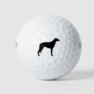 Schotse Deerhound Silhouet Golfballen