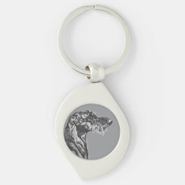 Schotse Deerhound Sleutelhanger