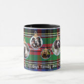 Schotse Delight Tartan FOTO Kerstmis Persoonlijk G Mok (Midden)
