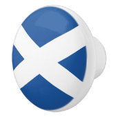 Schotse deur- en trekknoppen onder de vlag keramische knop (Rechts)