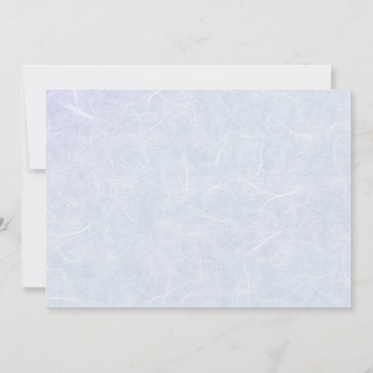 Schotse distel bloemenbruiloft kaart (Achterkant)