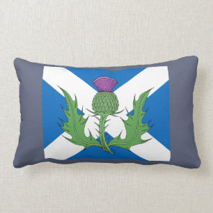 Schotse Distel en Saltire Kussen