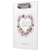 Schotse distel hart Waterverf Klembord (Links)