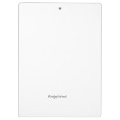 Schotse distel hart Waterverf Klembord (Achterkant)