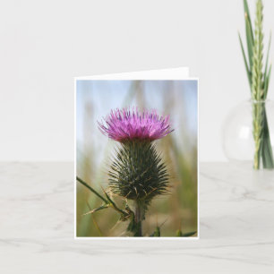 Schotse Distel Notecard Kaart