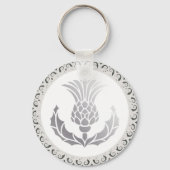 Schotse distel sleutelhanger (Voorkant)
