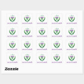 Schotse distel Sticker (Vel)