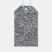 Schotse distelknoop William Morris Style Cadeaulabel (Voorkant)