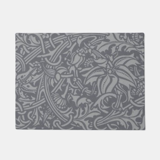 Schotse distelknoop William Morris Style Deurmat (Voorkant)