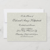 Schotse distelknoop William Morris Style Kaart (Achterkant)