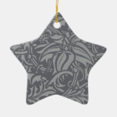 Schotse distelknoop William Morris Style Keramisch Ornament (Voorkant)