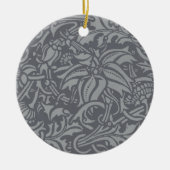 Schotse distelknoop William Morris Style Keramisch Ornament (Voorkant)