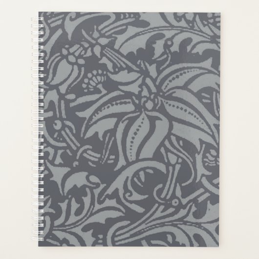 Schotse distelknoop William Morris Style Planner (Voorkant)