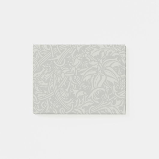 Schotse distelknoop William Morris Style Post-it® Notes (Voorkant)