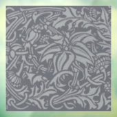 Schotse distelknoop William Morris Style Raamsticker (Vel 3)