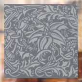 Schotse distelknoop William Morris Style Raamsticker (Vel 2)