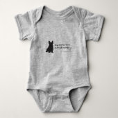 schotse doodsbang romper (Voorkant)