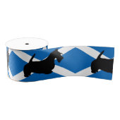 schotse doodsbang silhouette Scotland flag.png Grosgrain Lint (Spoel)