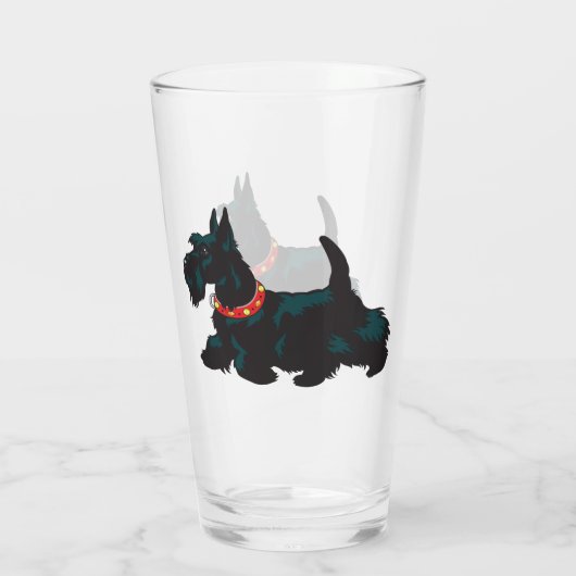 schotse doodshond glas (Achterkant)