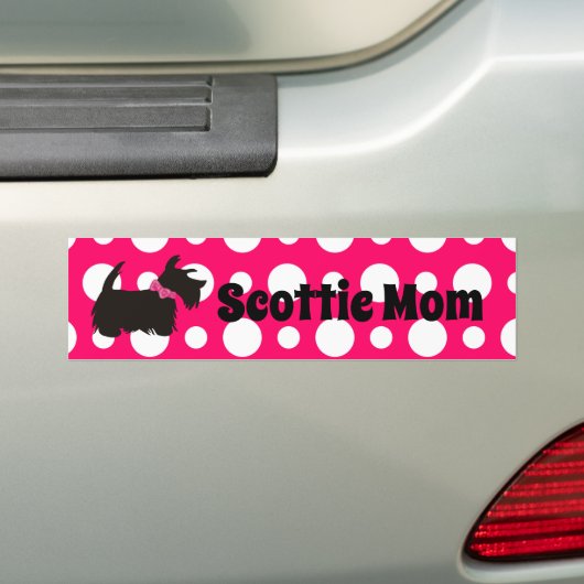 Schotse doodsmoeder, Schotse mama-bumpersticker Bumpersticker (Op auto)