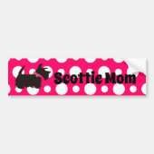 Schotse doodsmoeder, Schotse mama-bumpersticker Bumpersticker (Voorkant)