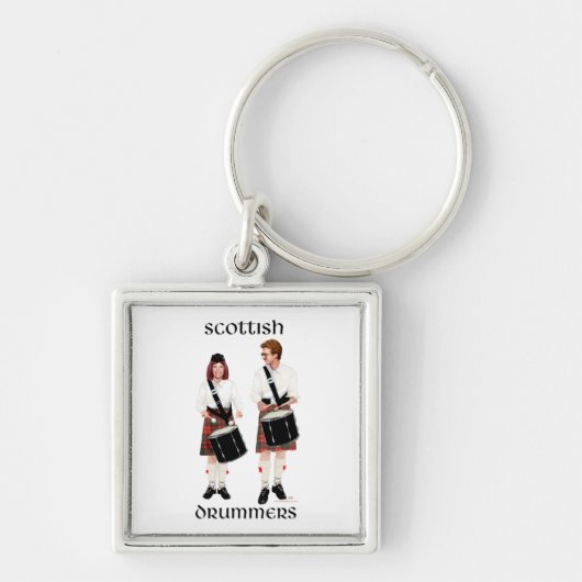 Schotse Drummers Sleutelhanger (Voorkant)