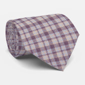 Schotse Dusty Rose Heritage Tartan Stropdas (Opgerold)