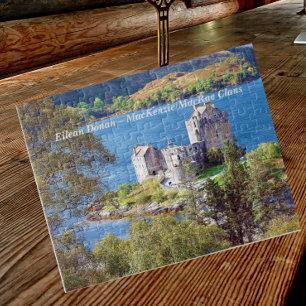 Schotse Eilean Donan - MacKenzie/MacRae Clans Legpuzzel