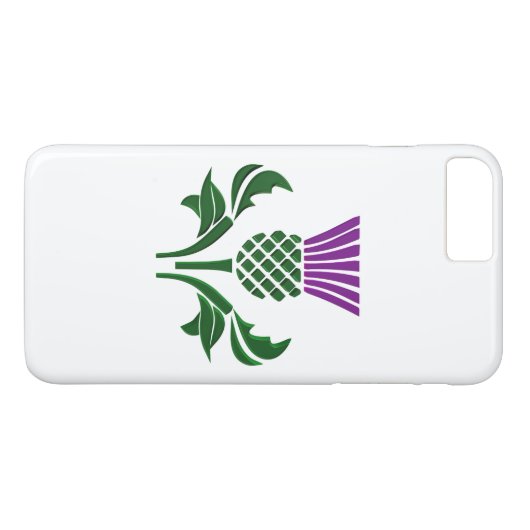 Schotse embleem distel Case-Mate iPhone case (Achterkant (Horizontaal))