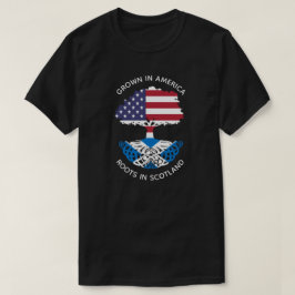 Schotse en Amerikaanse wortels in Schotland Keltis T-shirt