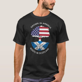 Schotse en Amerikaanse wortels in Schotland Keltis T-shirt