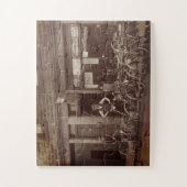  Schotse fietsenwinkel G MacDonald c 1925 Legpuzzel (Verticaal)