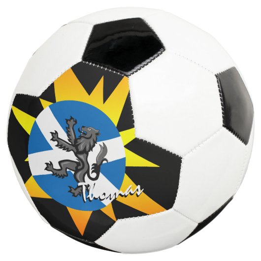 Schotse Football en Schotse vlag / BANG Voetbal (Drie kwart)