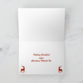 Schotse Gaelic Christmas Kaart - Cairt Nollaig (Binnen)