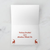 Schotse Gaelic Christmas Kaart - Elf (Binnen)