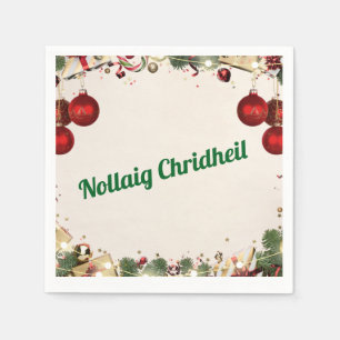 Schotse Gaelic Kerstservetten Servet