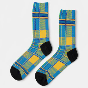 Schotse geruite tartan sokken